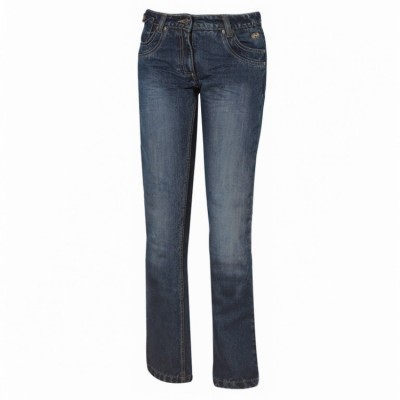 Held CRACKERJANE dámské celo-kevlarové moto jeansy modré v délce 32